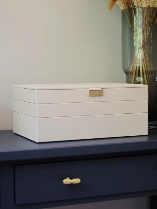 Stackers XL Juwelendoos set van 3 Havermout