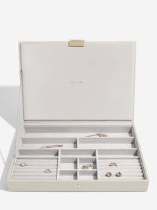 Stackers XL Juwelendoos set van 3 Havermout