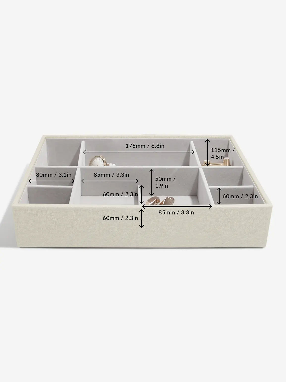 Stackers XL Horloge- & Accesoirelaag Havermout