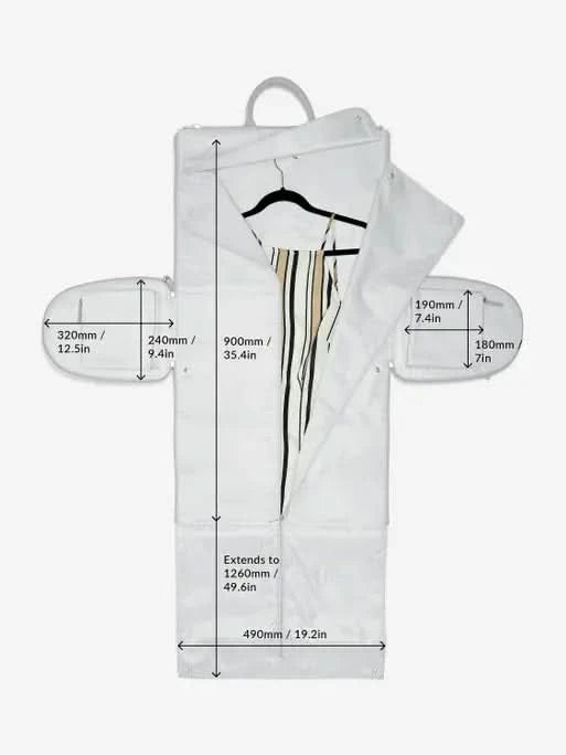 Stackers Reistas/Kledingtas Grijs - Mystackers