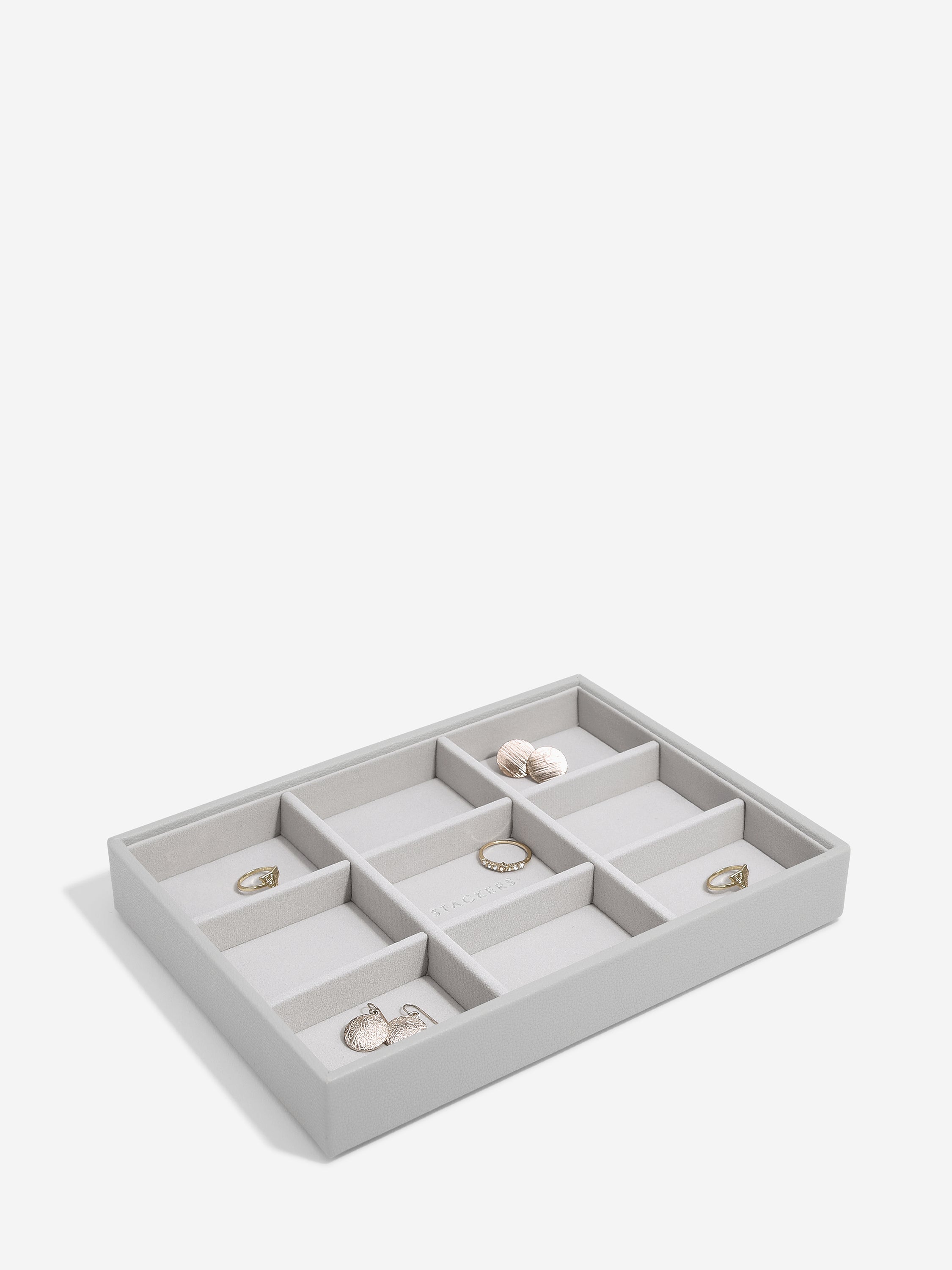 Stackers Compartiment Standard pour boîte à bijoux classique gris