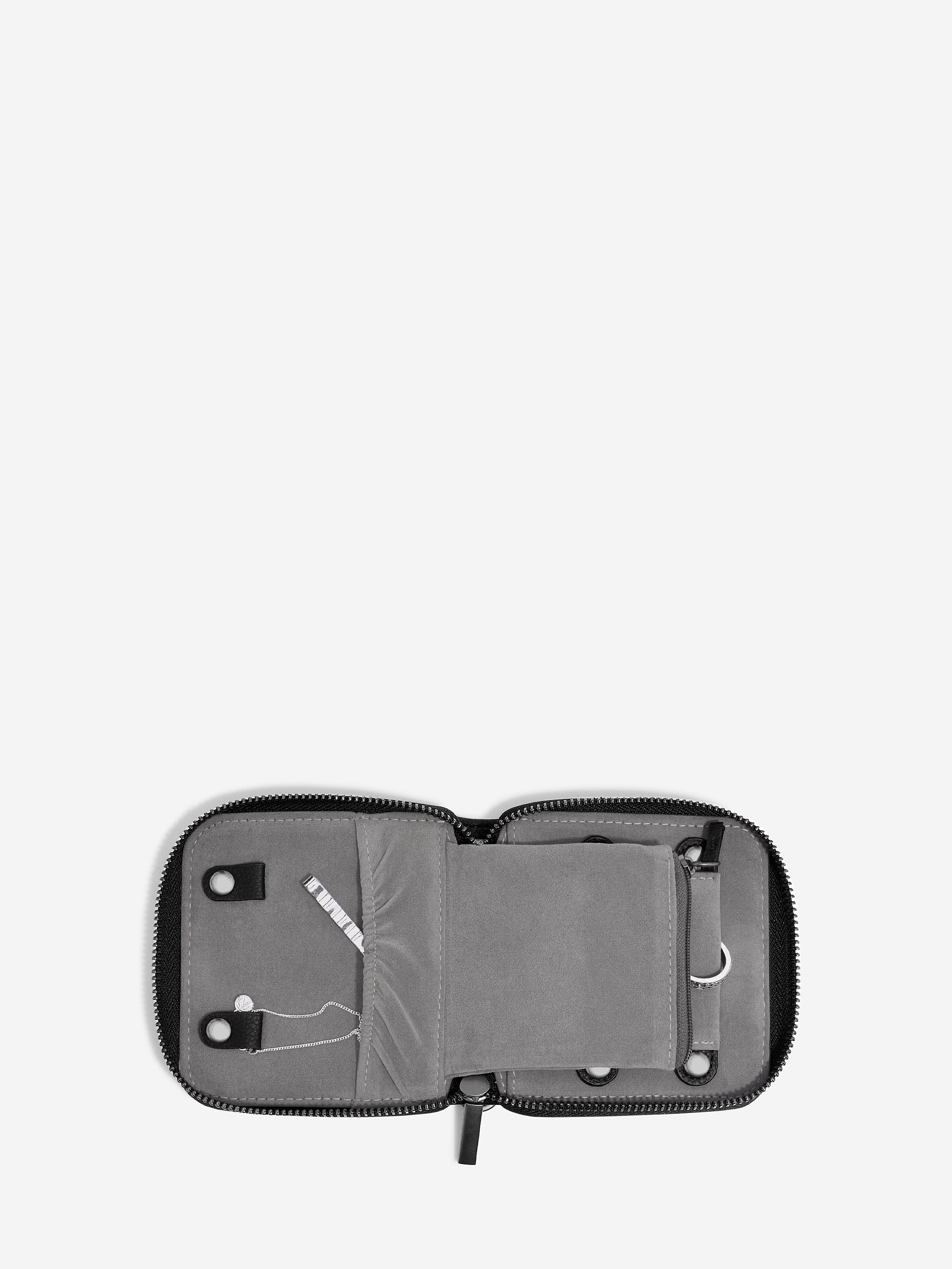 Stackers Compact Jewellery Roll Zwart