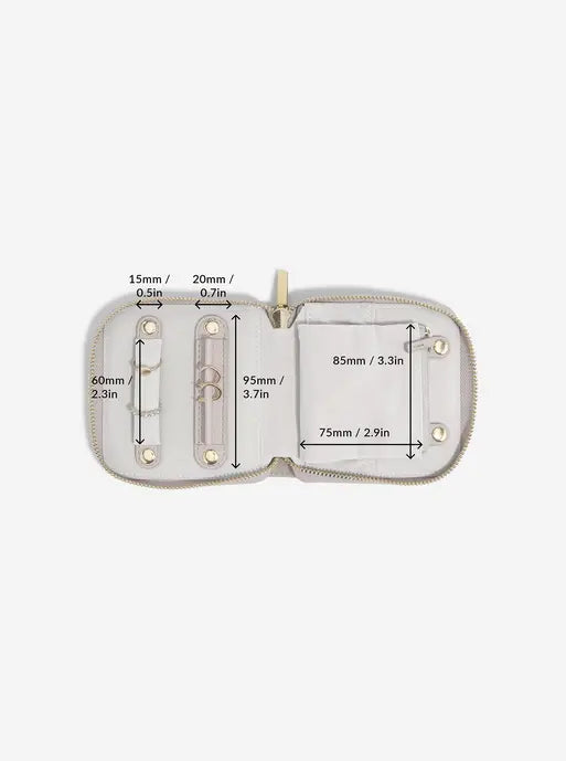 Stackers Compact Jewellery Roll Taupe