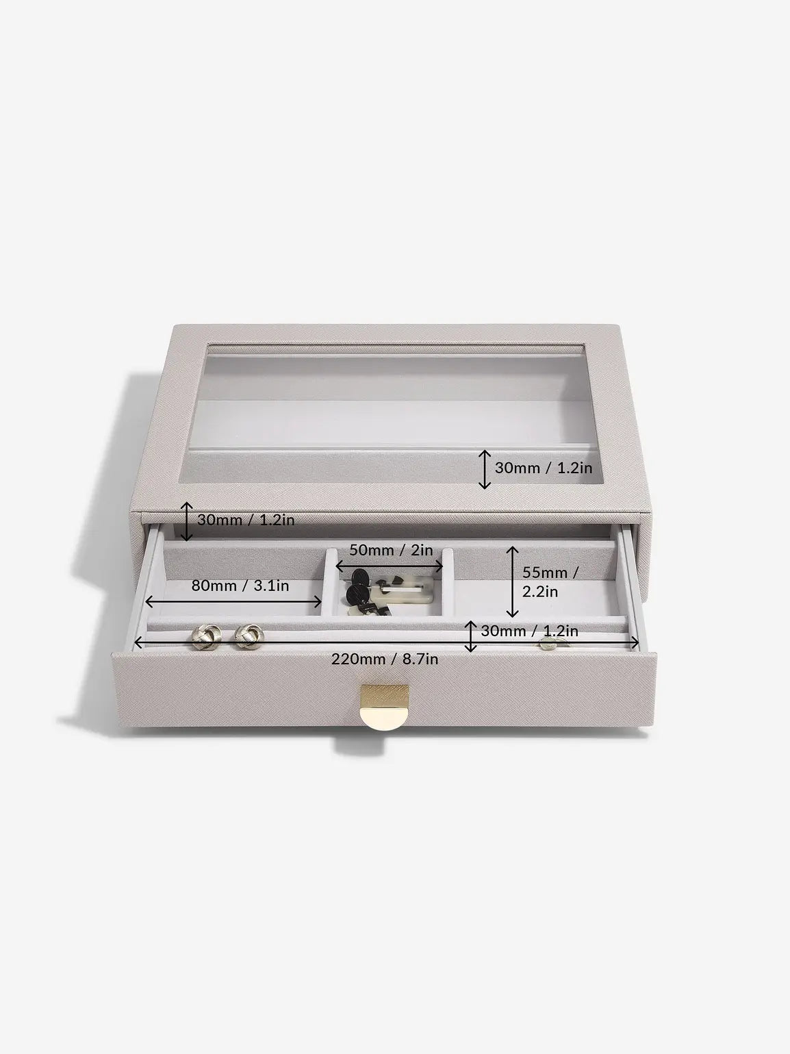 Stackers Klassieke Display Lade Taupe