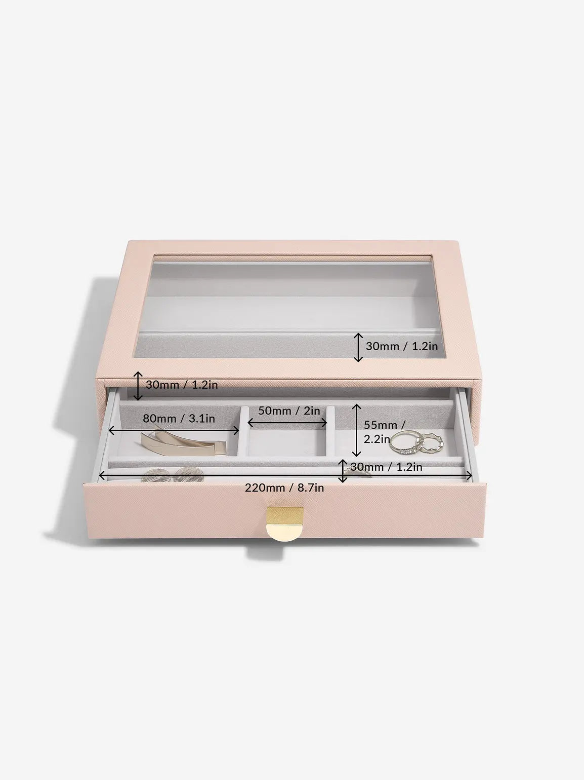 Stackers Klassieke Display Lade Roze
