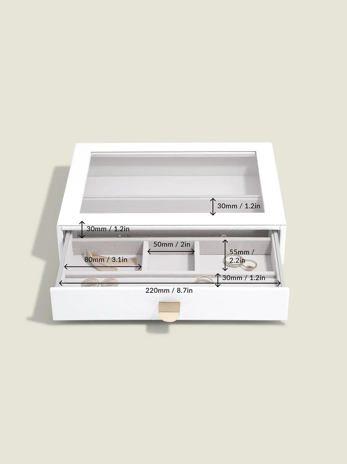 Stackers Klassieke Display Lade Wit