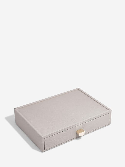 Stackers kleine Sieradenlade voor Klassieke Display Juwelendoos Taupe
