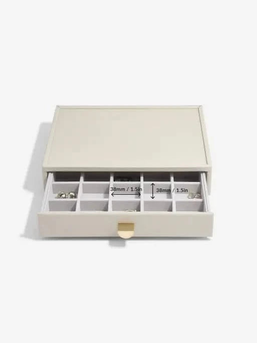 Stackers Klassieke Display Juwelendoos Set van 3 Havermout - Mystackers