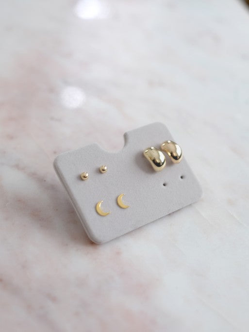 Stackers Oorbellenhouder Grijs - Mystackers