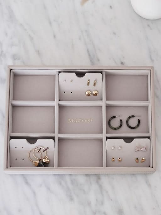 Stackers Oorbellenhouder Grijs 3 stuks - Mystackers