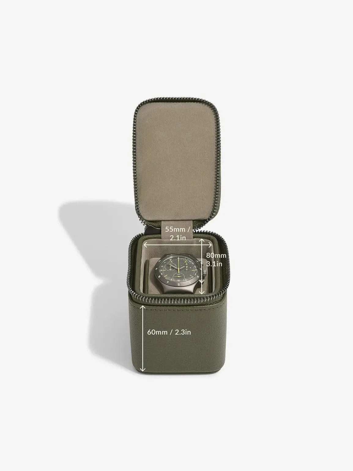 Stackers Horlogedoos Olijfgroen - Mystackers