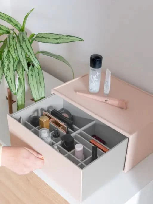 Stackers Supergrote Makeup Organizer Roze - Mystackers