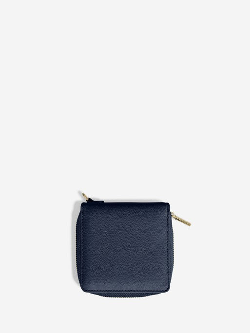 Stackers Compact Jewellery Roll Marineblauw