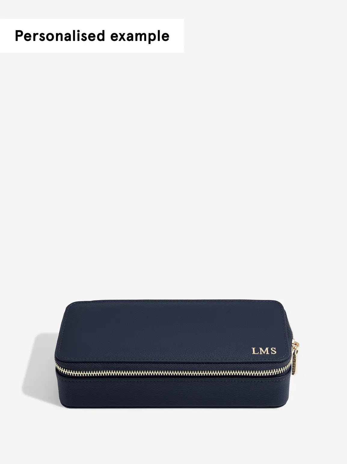 Stackers Medium Travel box Marineblauw
