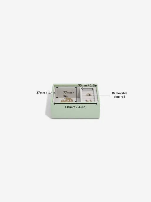 Stackers Micro Jewelry Box Set of 2 Sage Green