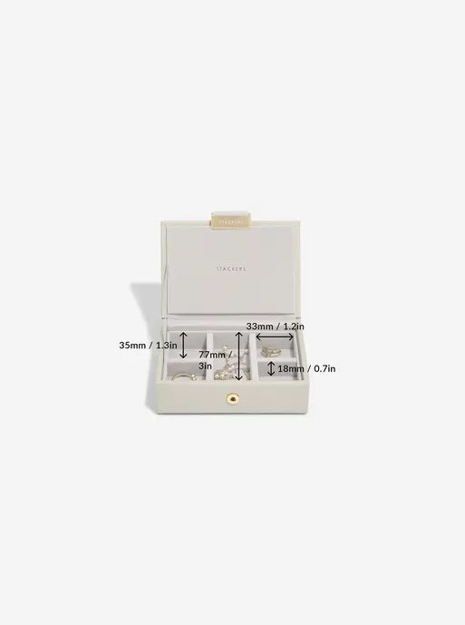 Stackers Micro Juwelendoos Set van 2 Havermout