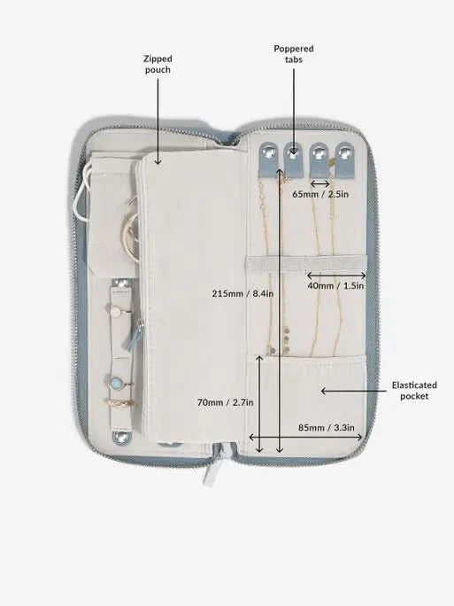 Stackers Jewellery Roll Blauw - Mystackers