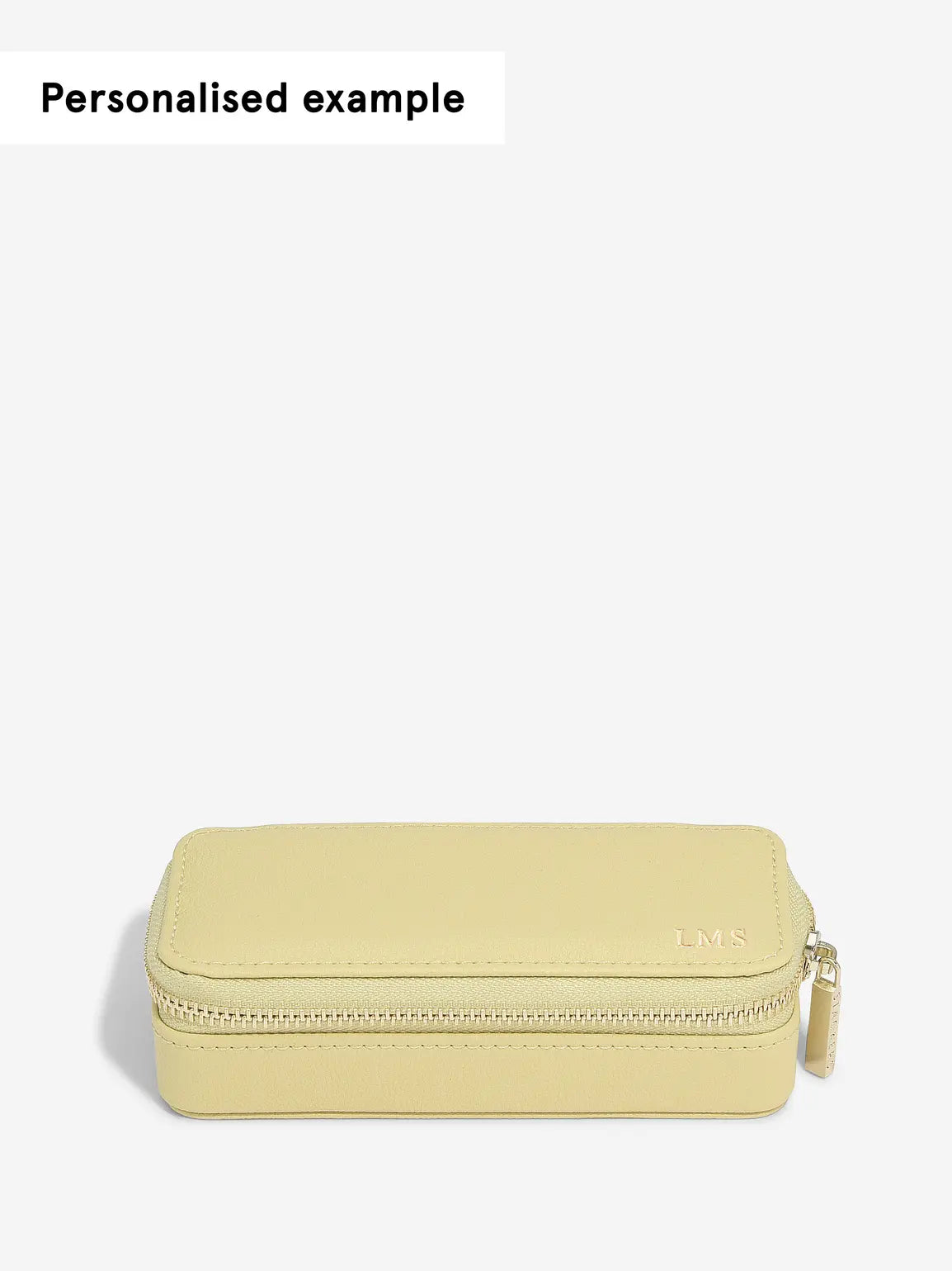 Stackers Medium Travel box Geel