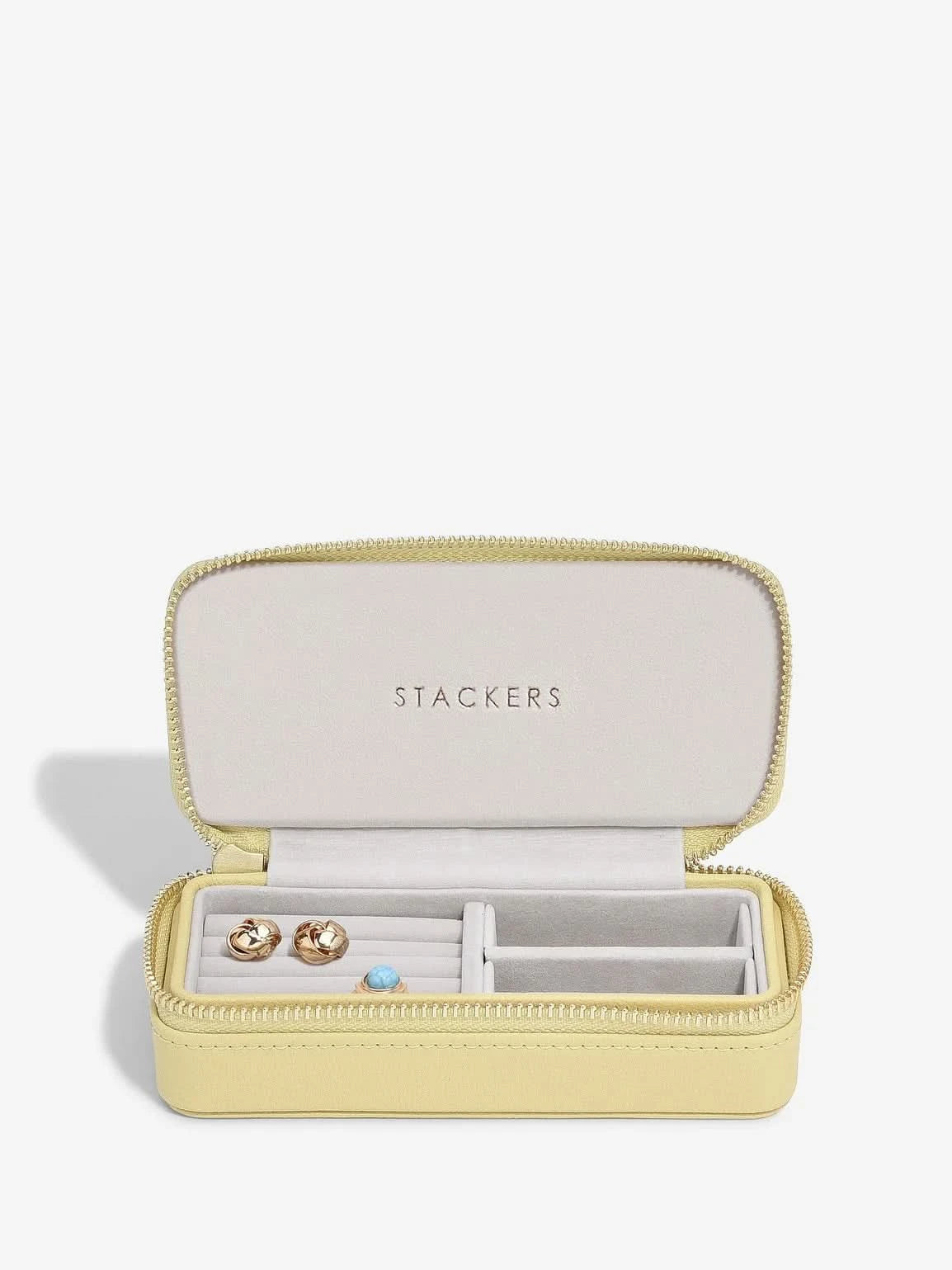 Stackers Medium Travel box Geel - Mystackers