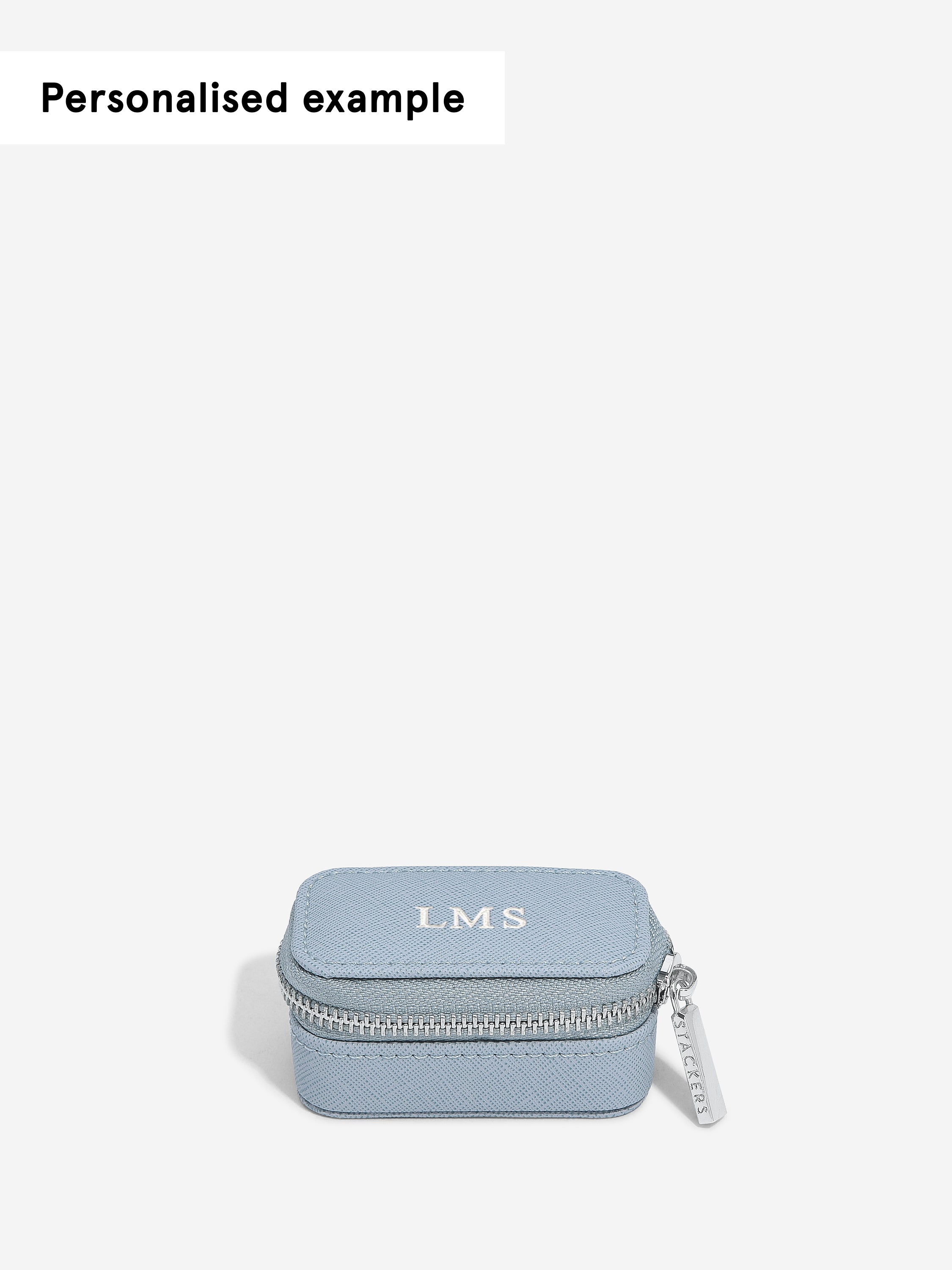 Stackers Petite Ringdoosje Blauw