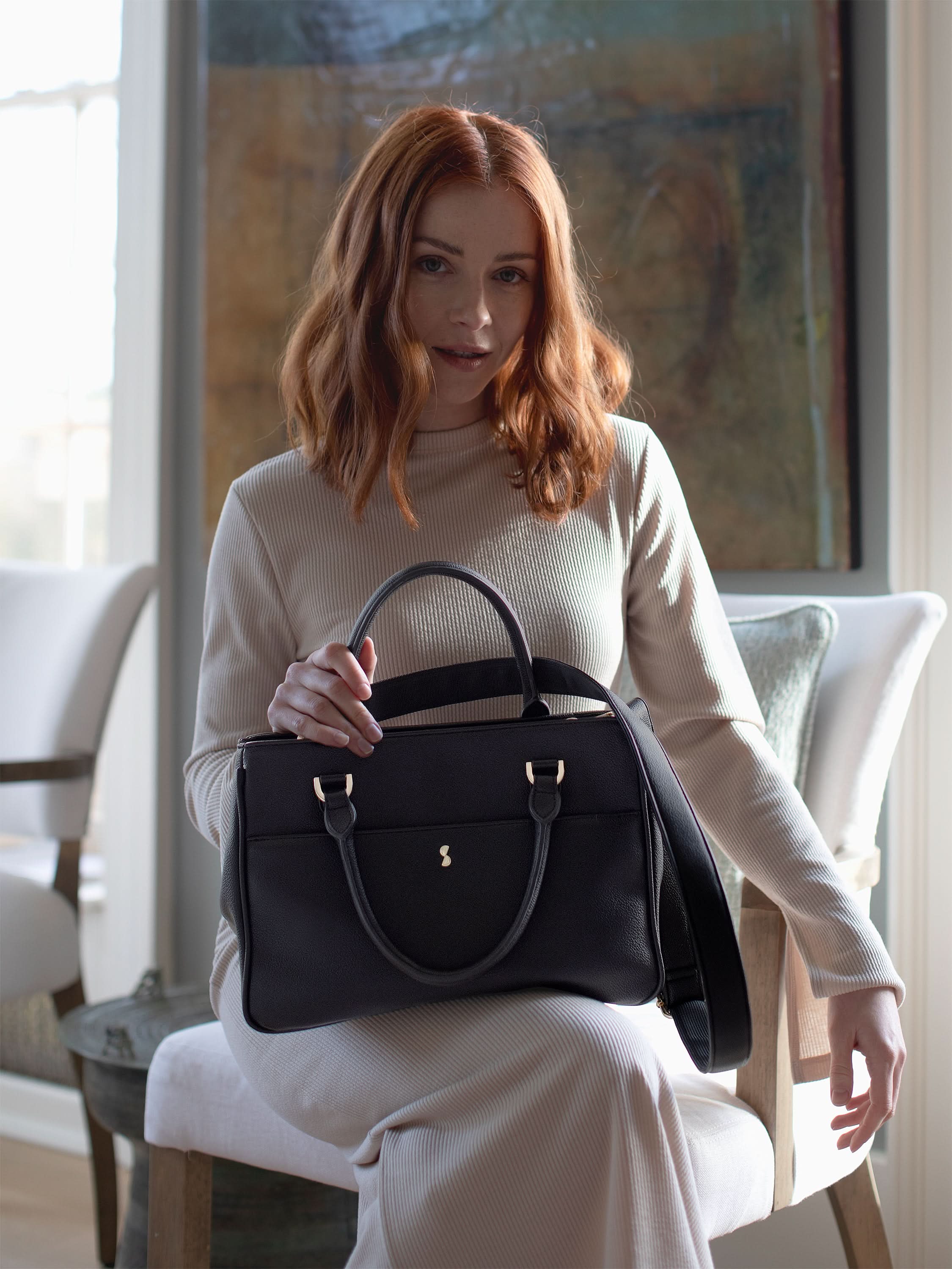 Stackers Petit sac à main Noir