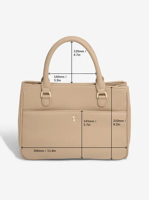 Stackers Kleine Handtas Camel