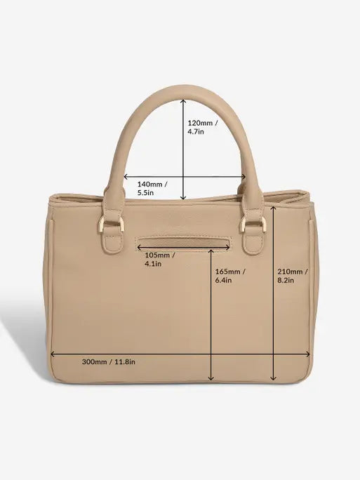 Stackers Kleine Handtas Camel