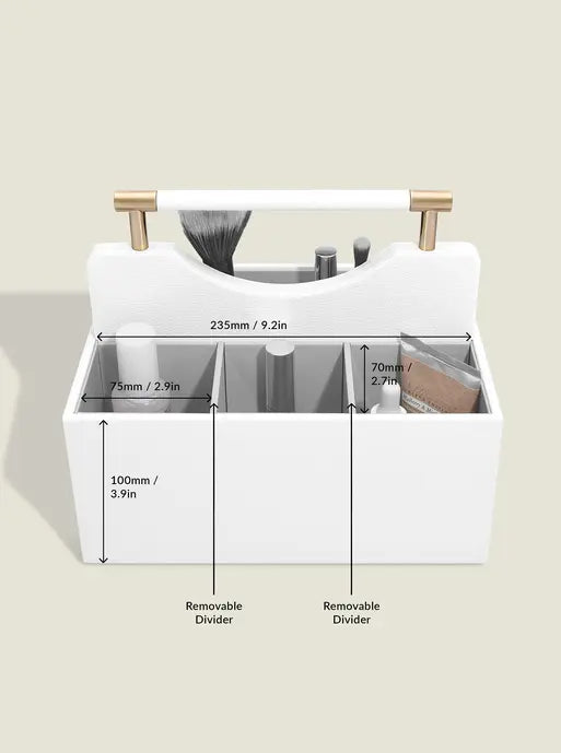 Stackers Cosmetica Organizer Wit
