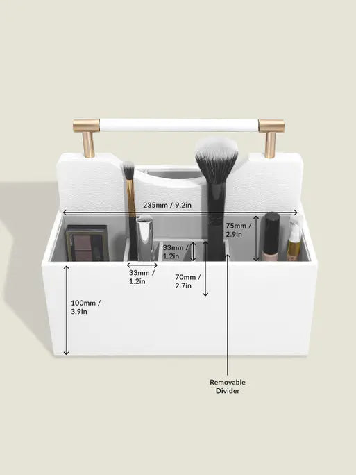 Stackers Cosmetica Organizer Wit