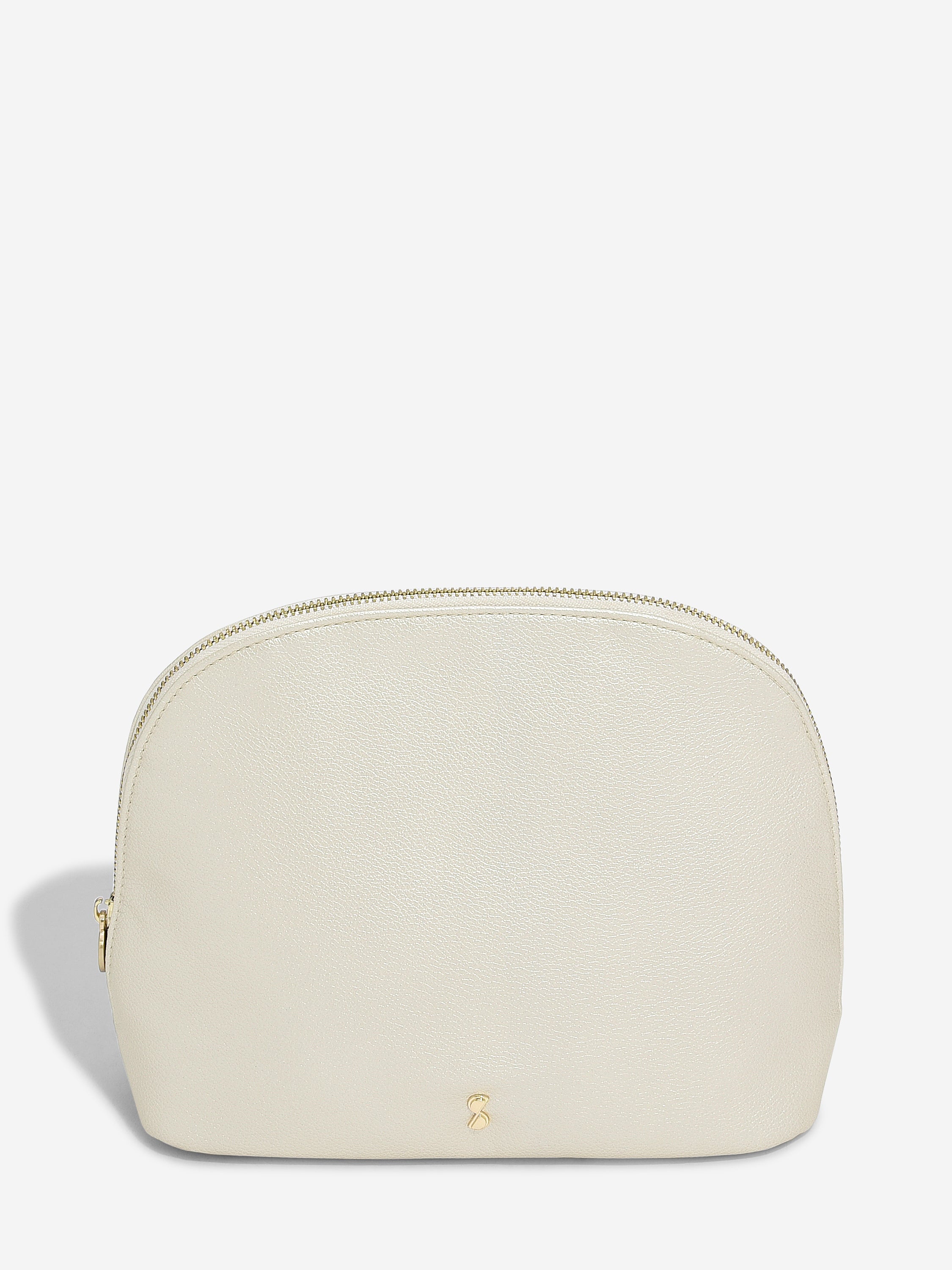 Stackers set van twee Cosmeticatassen Parelmoer