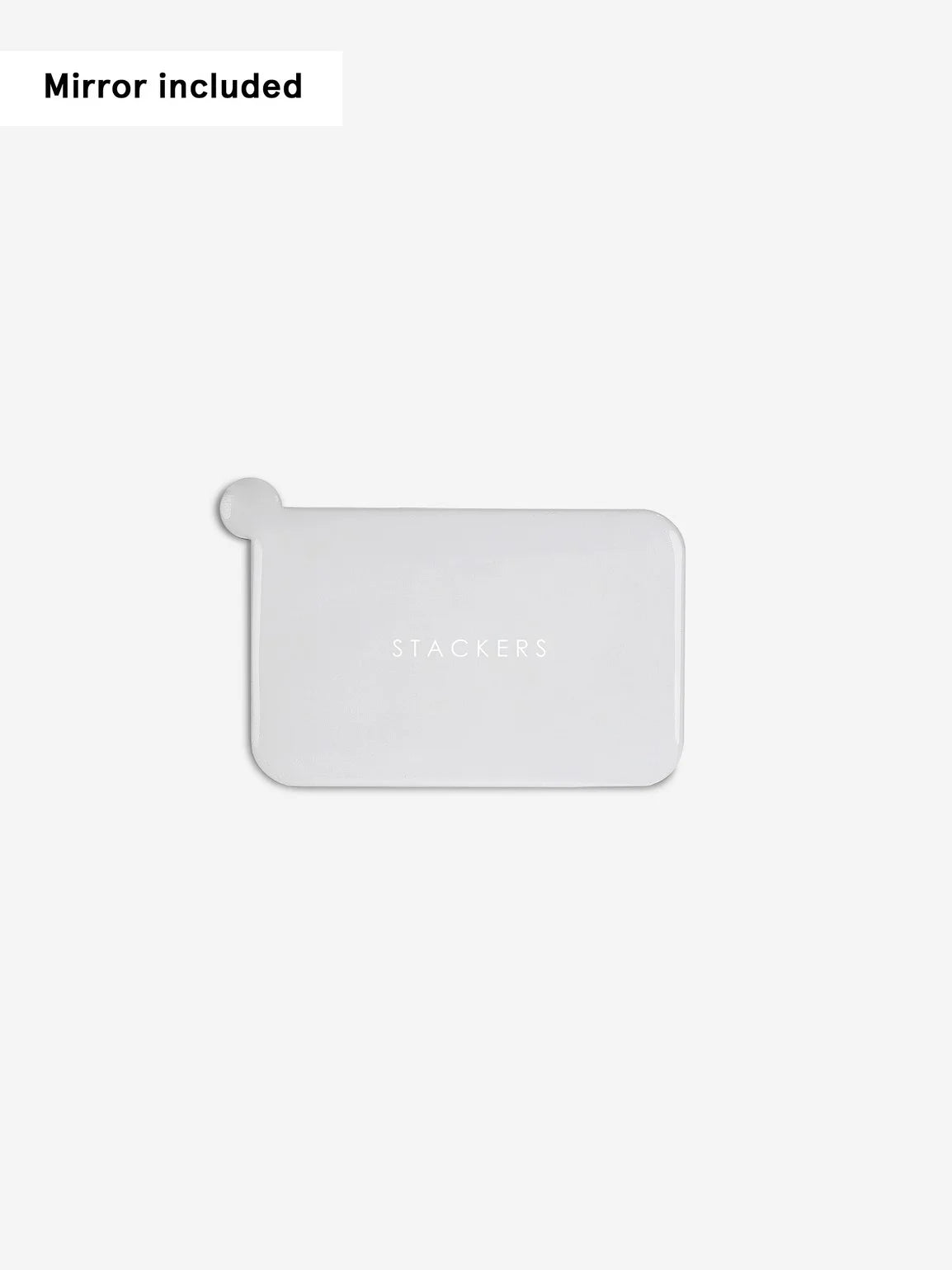Stackers set van twee Cosmeticatassen Parelmoer