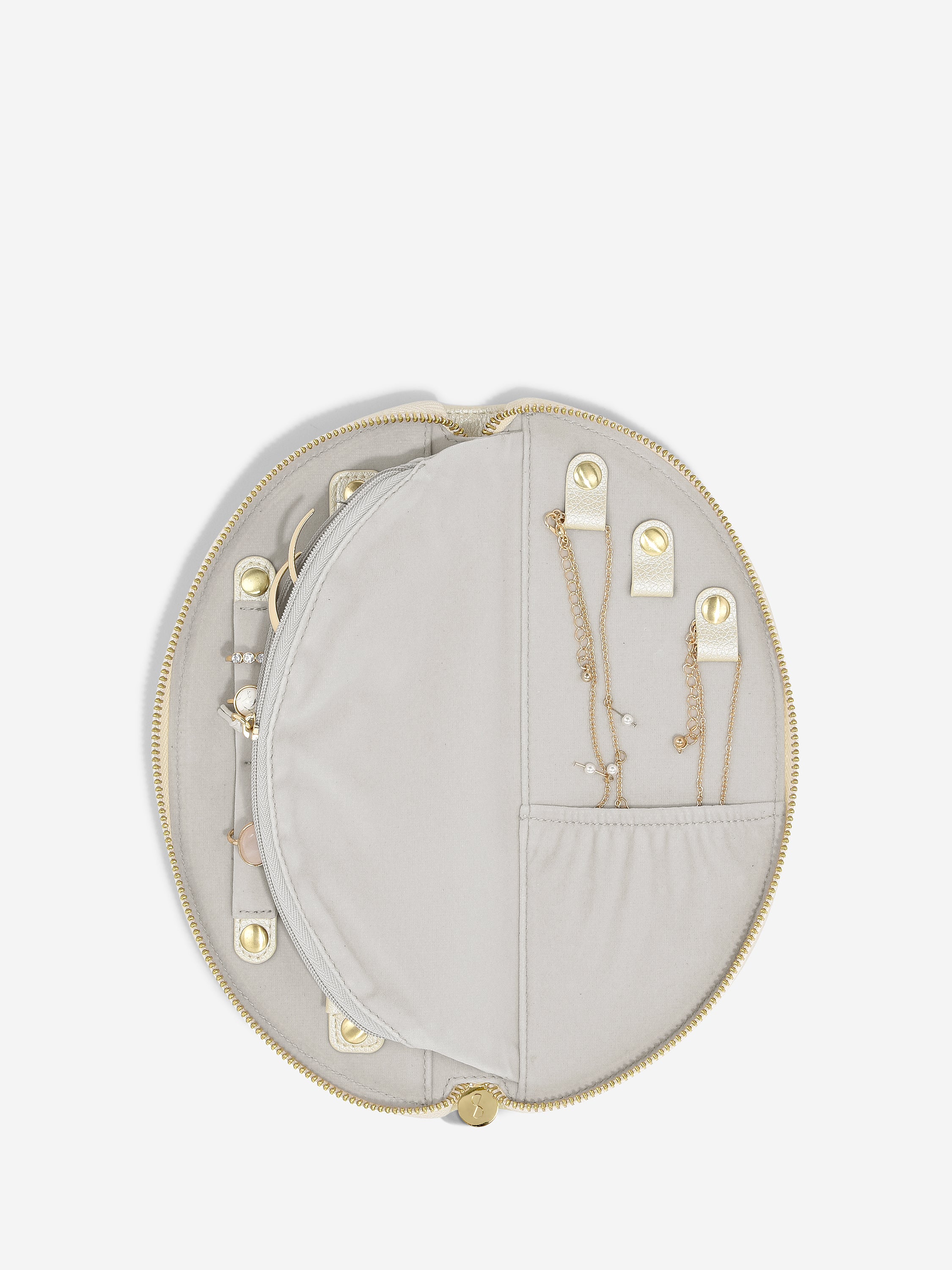 Stackers Halve Maan Jewellery Roll Parelmoer