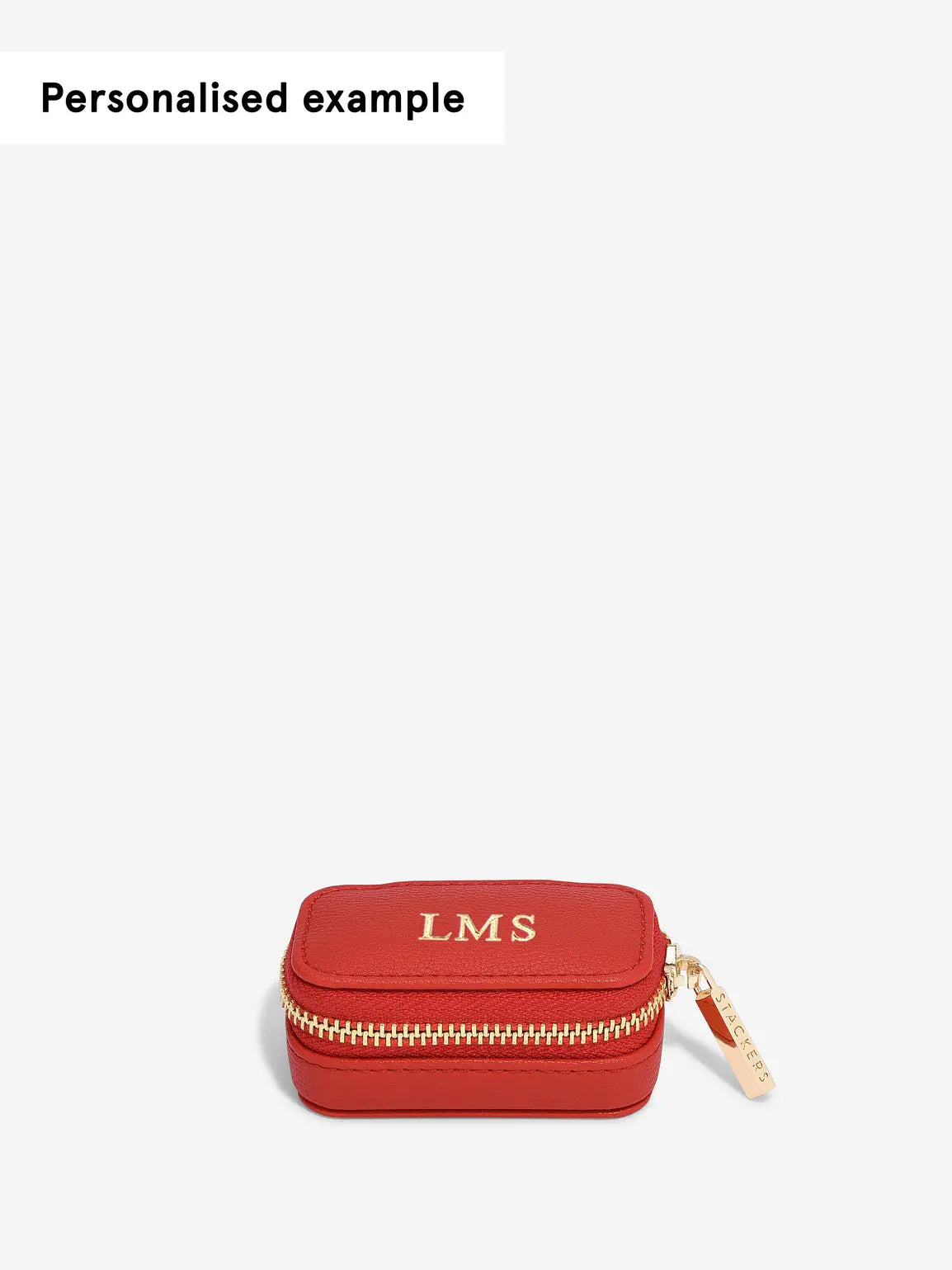 Stackers Petite Juwelendoosje Rood