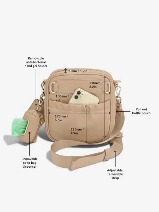 Stackers Hondenwandeltasje Camel - Mystackers