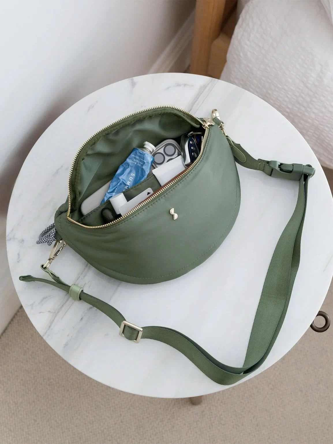 Stackers Heuptas van Gerecycled Nylon Groen - Mystackers