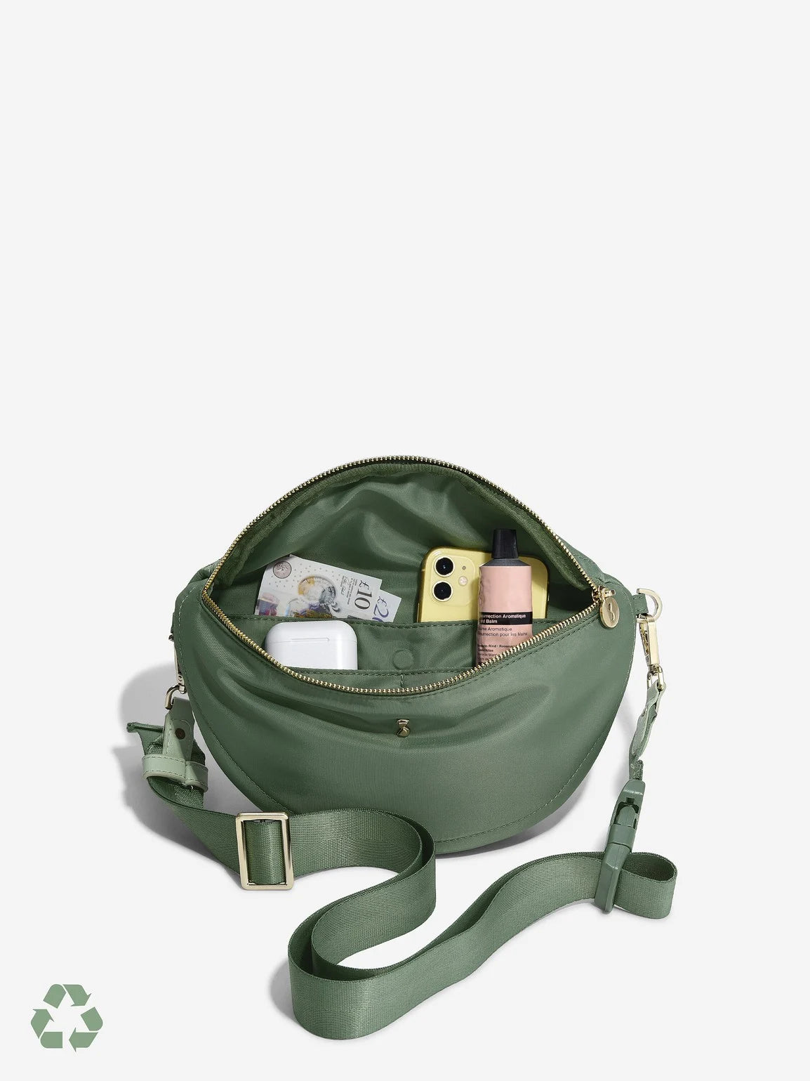 Stackers Heuptas van Gerecycled Nylon Groen