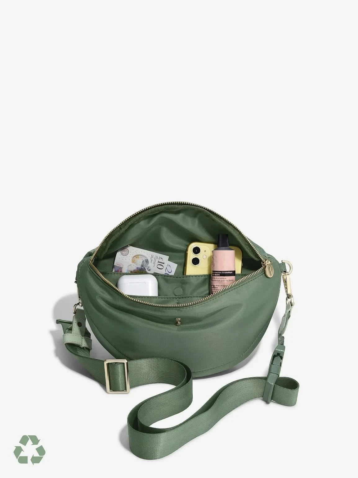 Stackers Heuptas van Gerecycled Nylon Groen - Mystackers