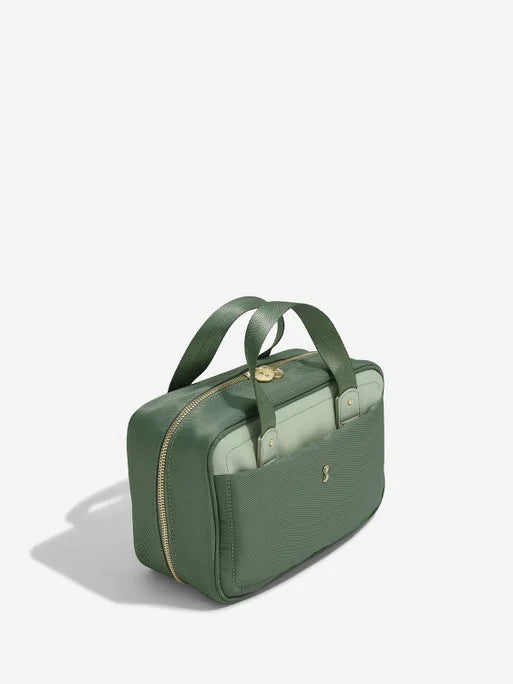Stackers hangende Toilettas van Gerecycled Nylon Groen