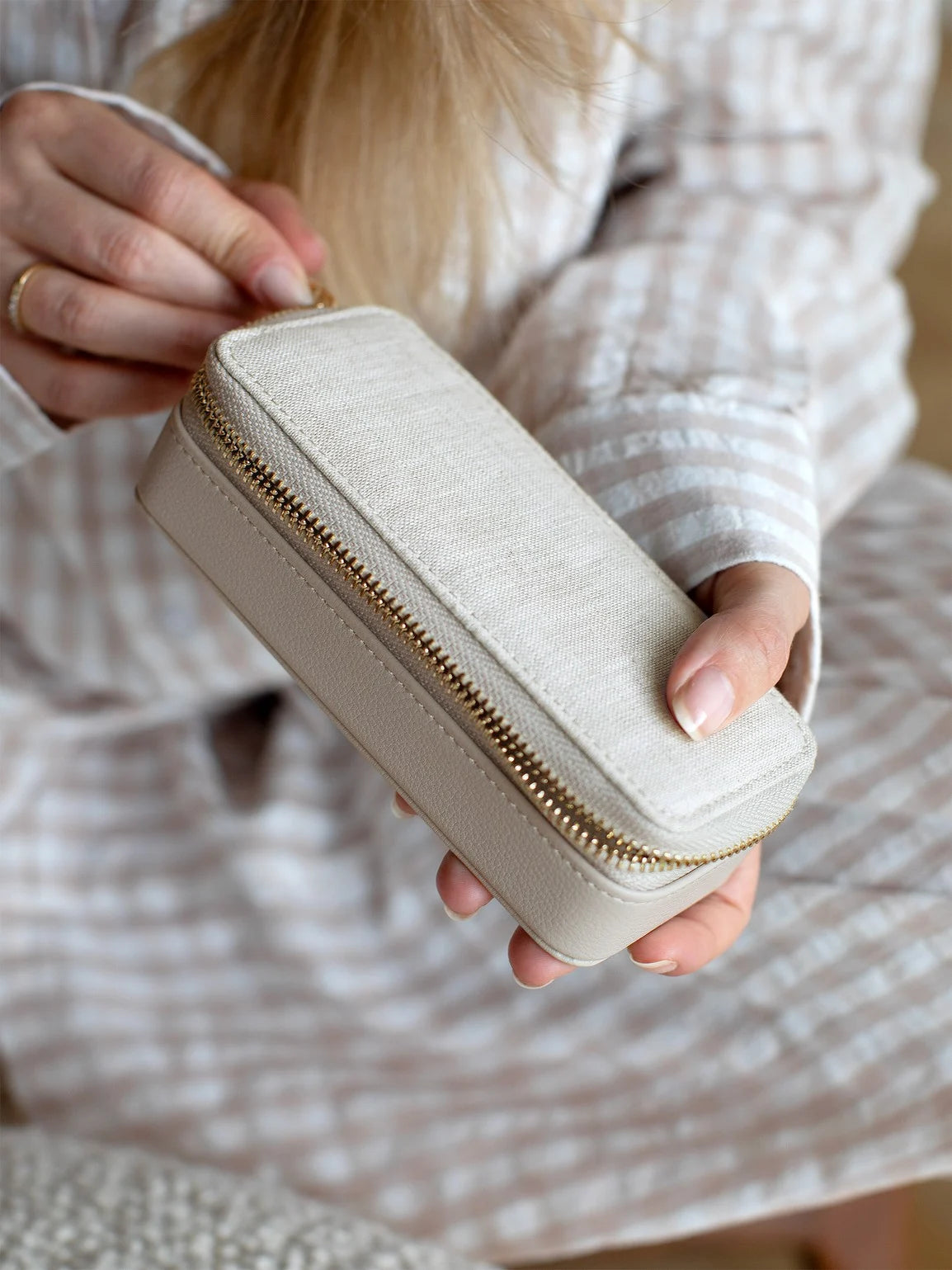 Stackers Medium Travel box Havermout & Linnen