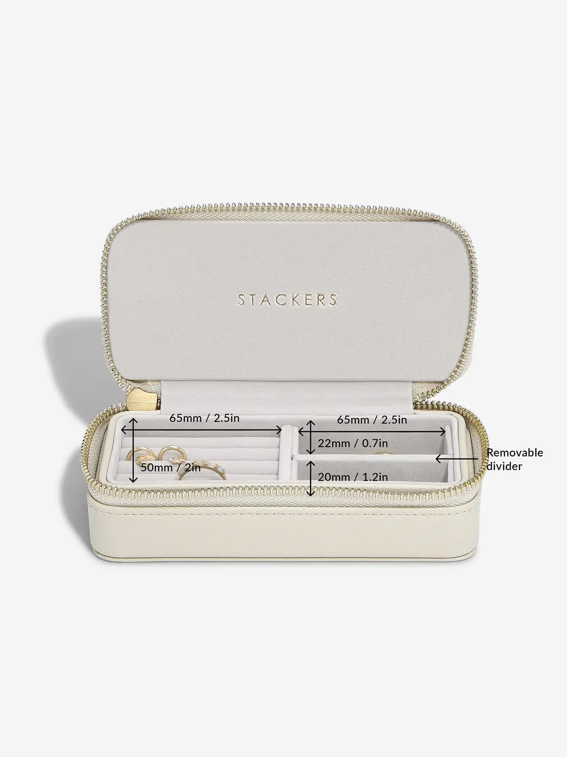 Stackers Medium Travel box Havermout & Linnen