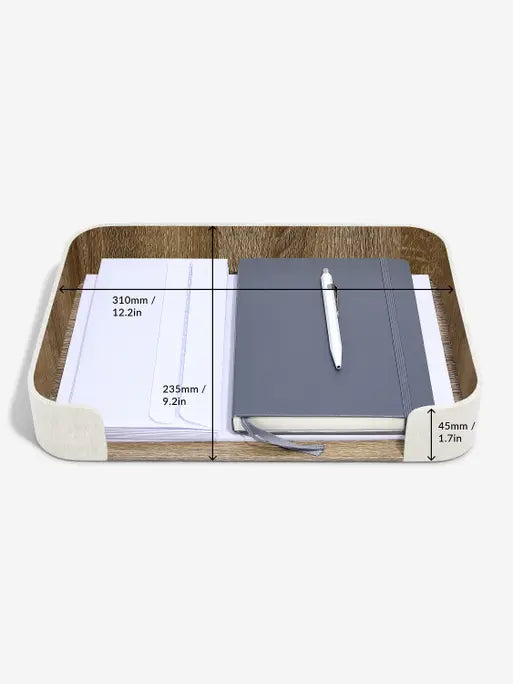 Stackers Bureau Organiser Set Havermout & Linnen