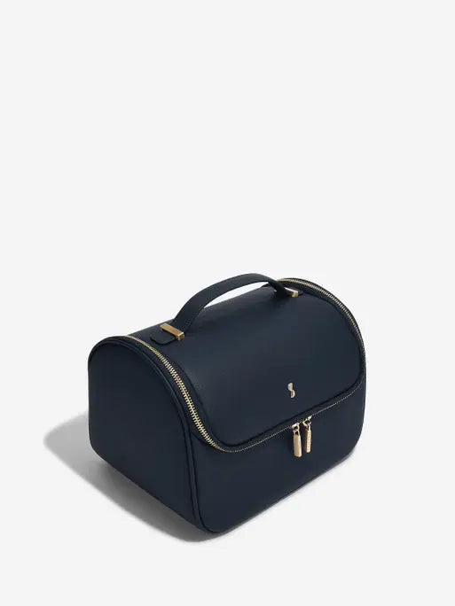 Stackers Grote Cosmeticacase Marineblauw