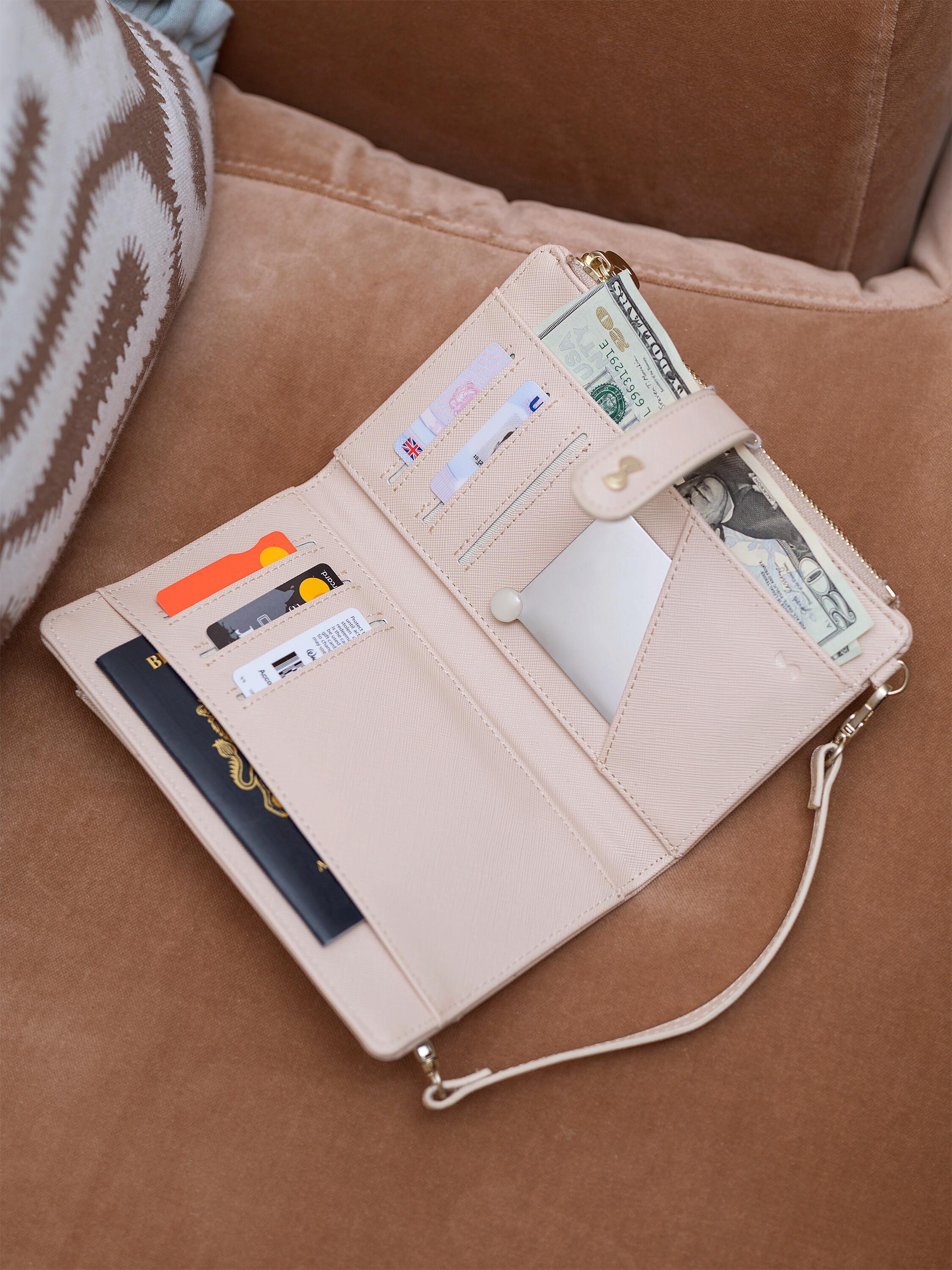 Stackers Large Purse Pink