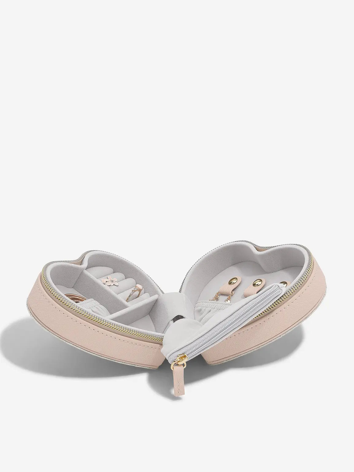 Stackers Mum Heart Travel Jewellery Box Roze