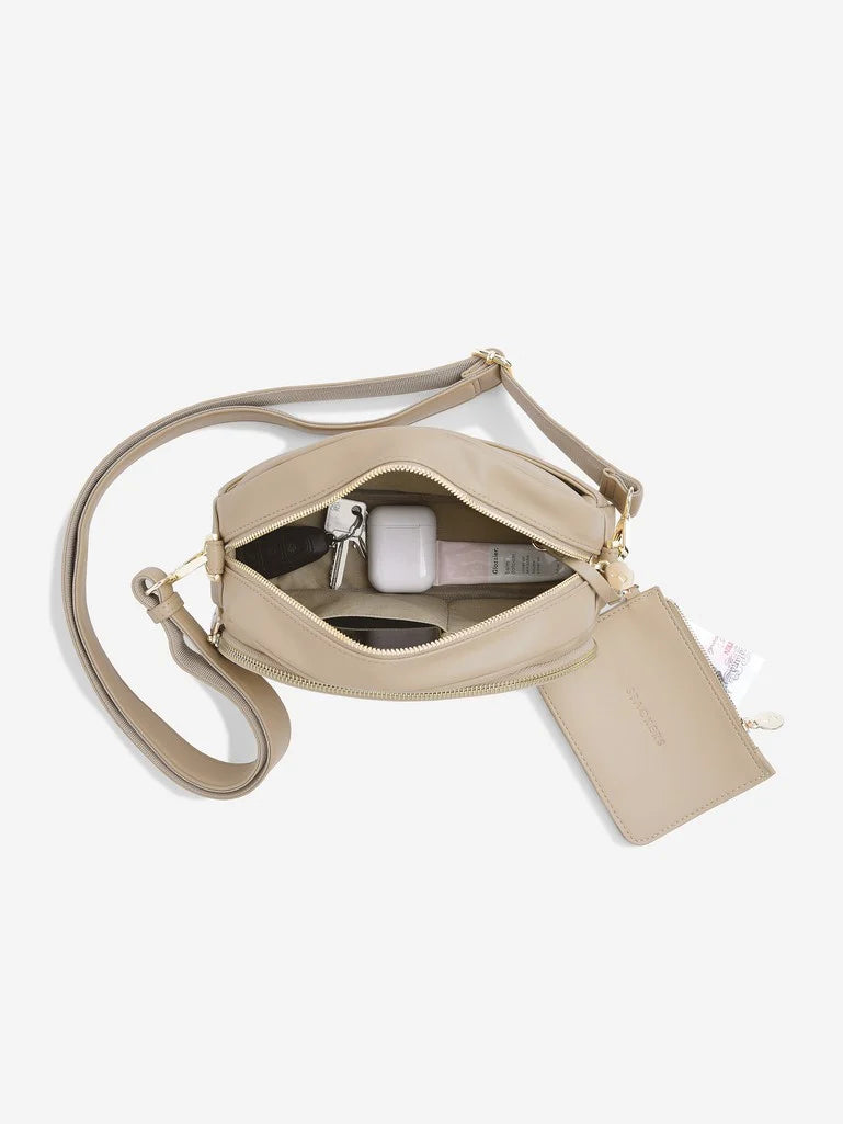 Stackers Schoudertas Camel