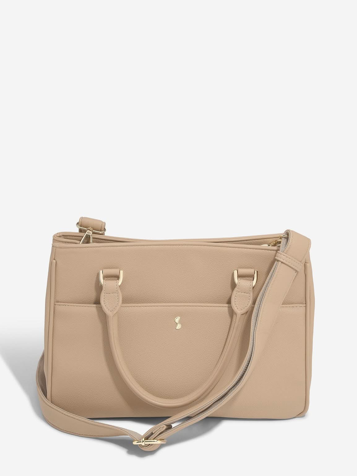 Stackers Kleine Handtas Camel - Mystackers