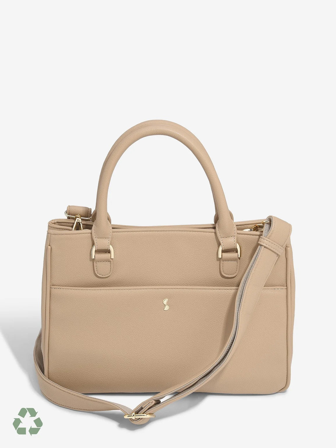 Stackers Kleine Handtas Camel