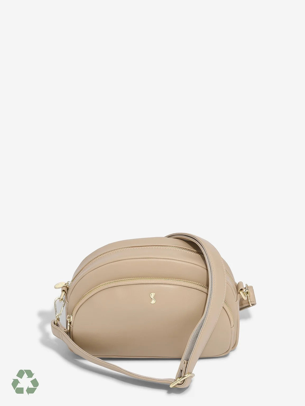 Stackers Schoudertas Camel