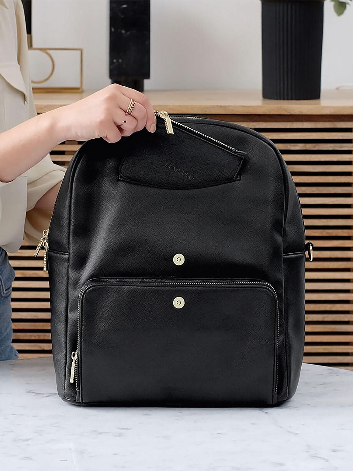 Stackers Rugzak Zwart - Mystackers