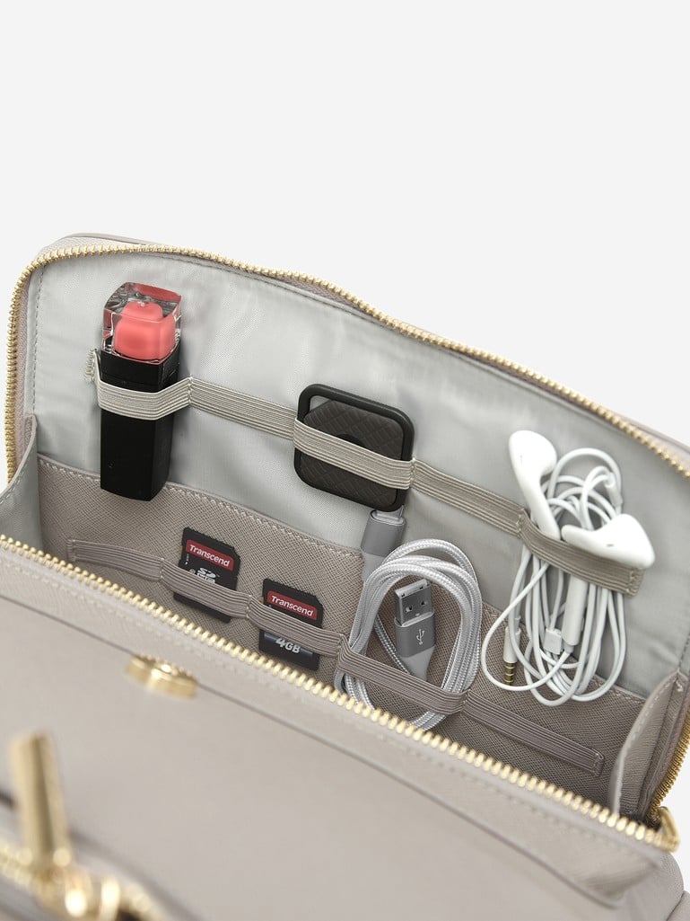 Stackers Laptoptas Taupe